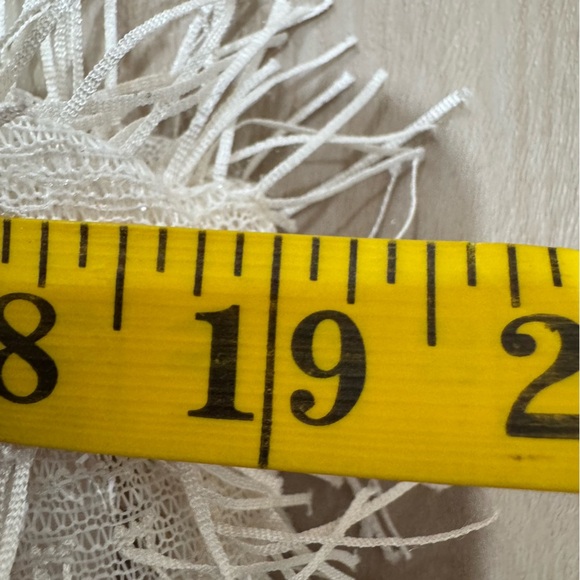 NWT Anthropologie Sunday in Brooklyn Fringe Crop Camisole Cream Women's XL - Picture 6 of 11